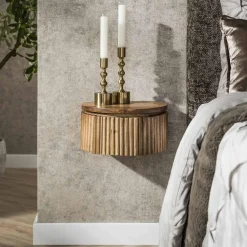 WoonStijl Nachtkastje XS zwevend rond 1L Wave Best