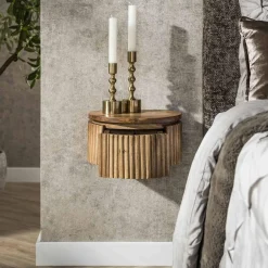 WoonStijl Nachtkastje XS zwevend rond 1L Wave Best