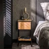 WoonStijl Nachtkastje XS straight wood met 1 lade Clearance