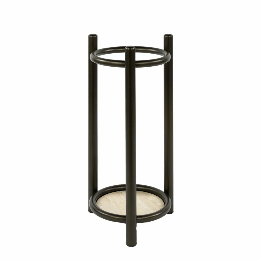WoonStijl Paraplubak Luno rond bruin Best