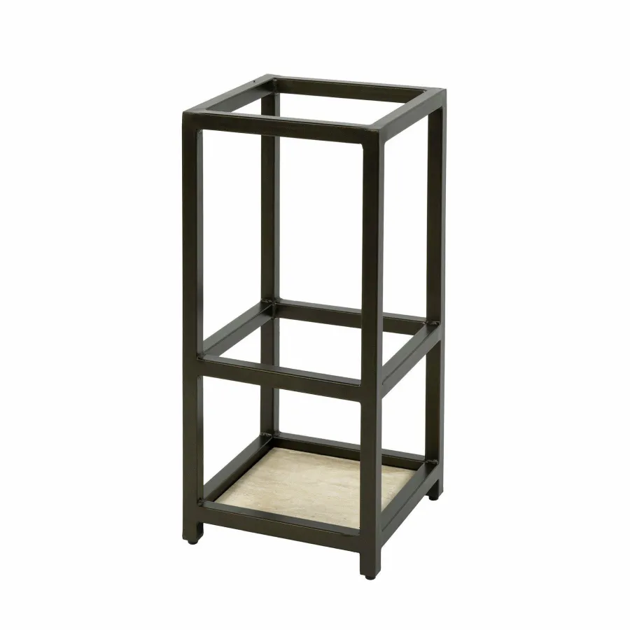 WoonStijl Paraplubak Terra vierkant bruin