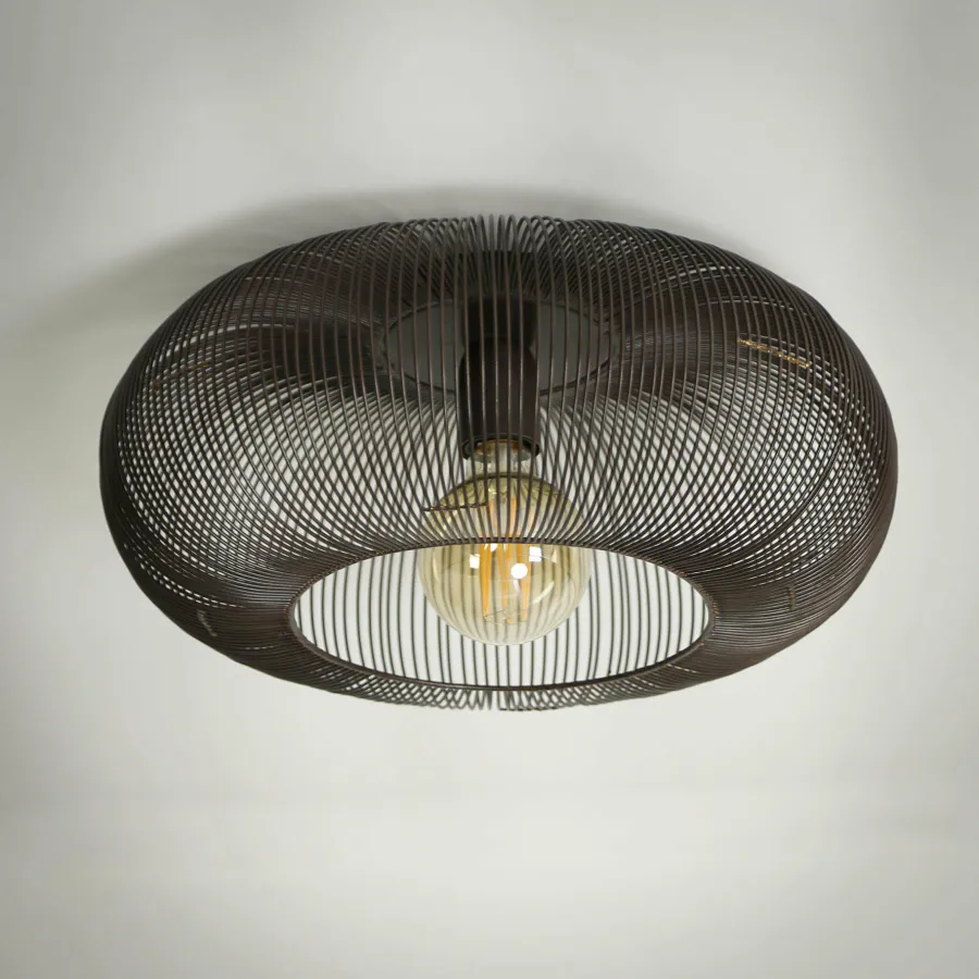 WoonStijl Plafondlamp Ø43 copper twist