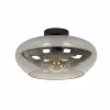 WoonStijl Plafondlamp elevate glass smoke grey Best