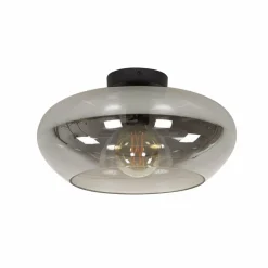 WoonStijl Plafondlamp elevate glass smoke grey Best