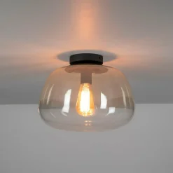 WoonStijl Plafondlamp Pulse Shaded Amber glas Sale