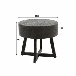 WoonStijl Salontafel Ø50 bulky ferro Hot