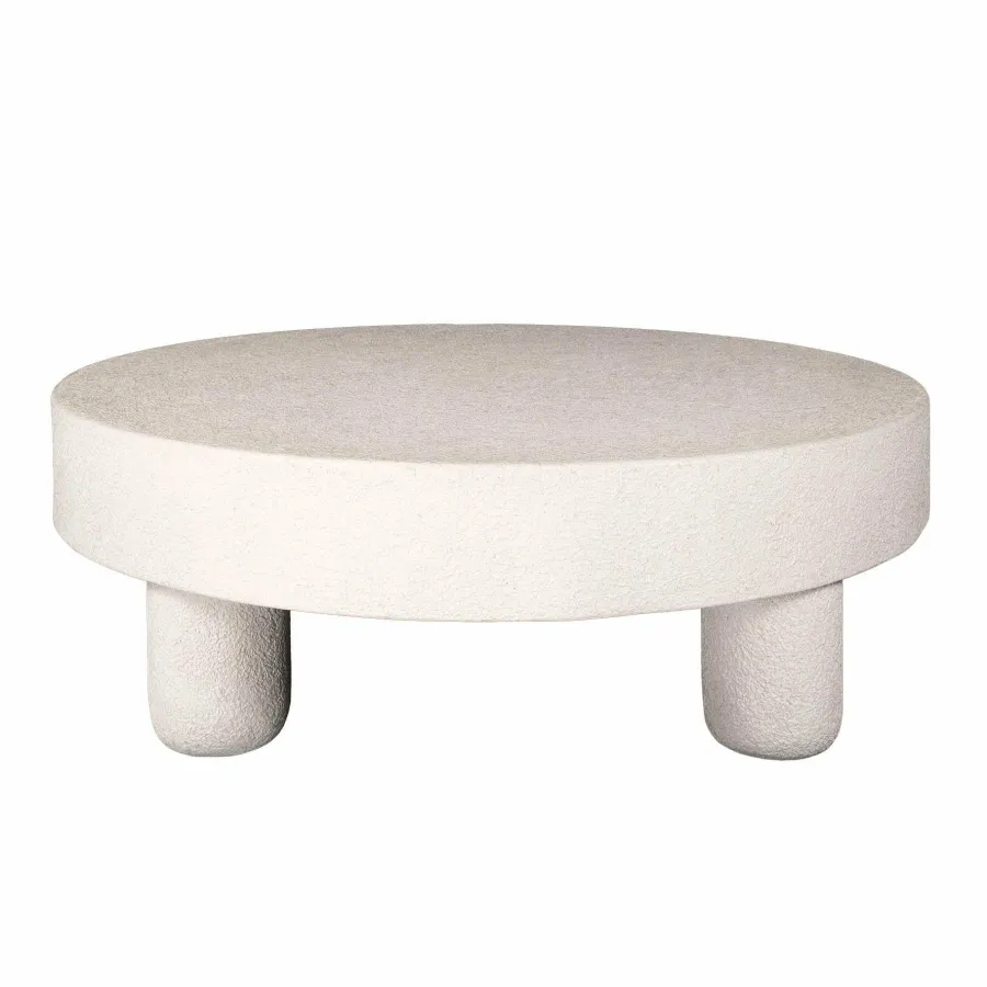 WoonStijl Salontafel Ø110 bulky stone Clearance