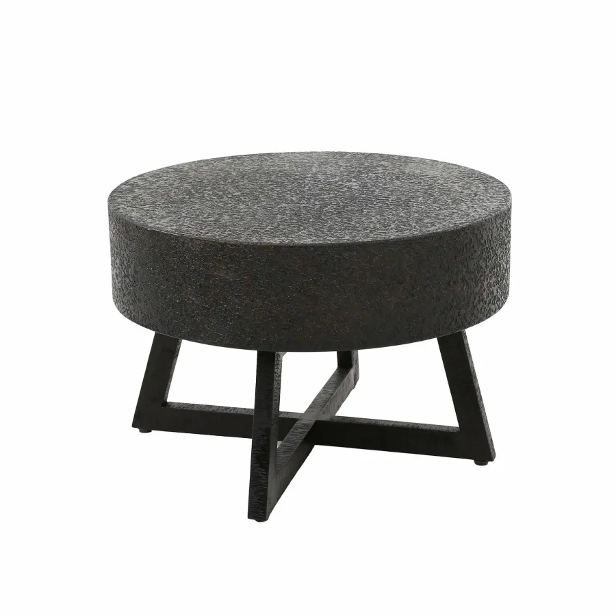 WoonStijl Salontafel Ø60 low bulky ferro Clearance