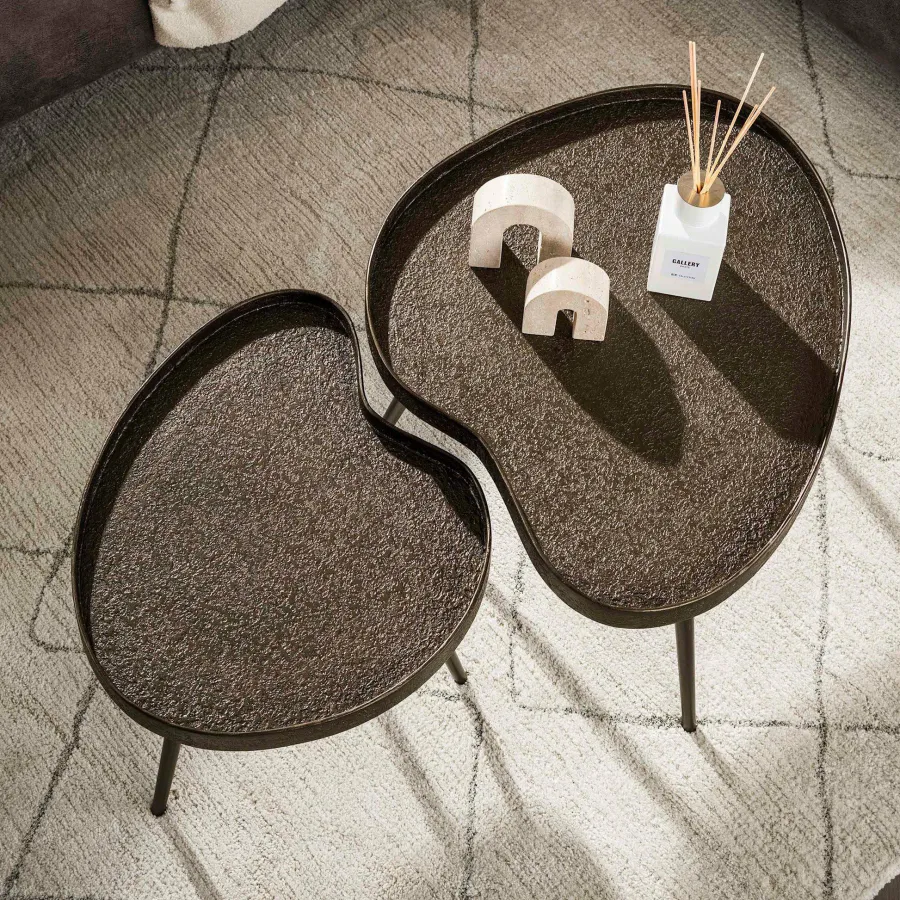 WoonStijl Salontafel Contour niervormig set van 2 Discount