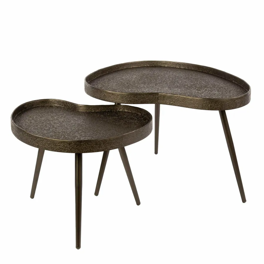 WoonStijl Salontafel Contour niervormig set van 2 Discount