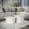 WoonStijl Salontafel L stone organisch set van 2 New
