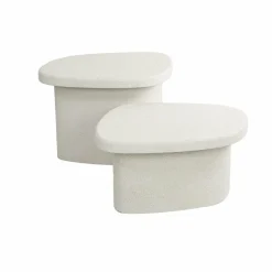 WoonStijl Salontafel L stone organisch set van 2 New