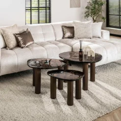 WoonStijl Salontafel M Eclipse koper antiek finish Online