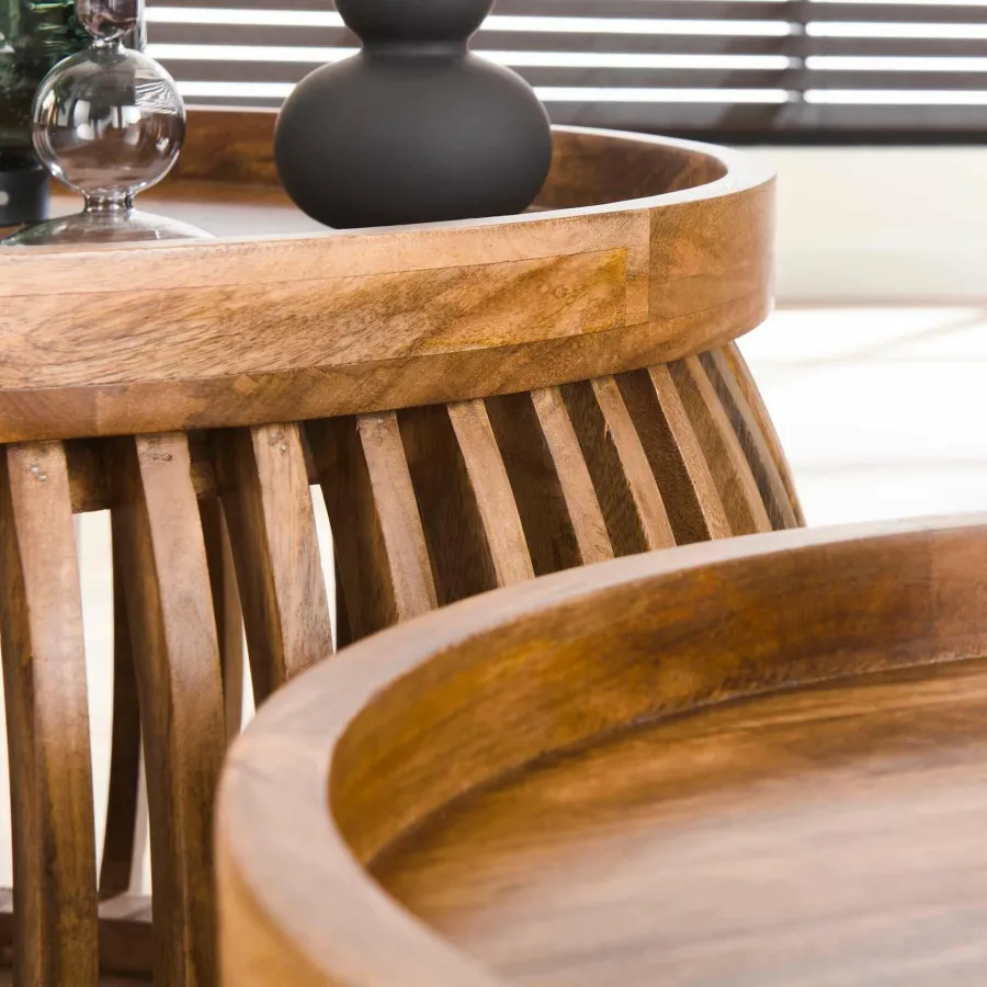 WoonStijl Salontafel set van 2 tweak curve Best