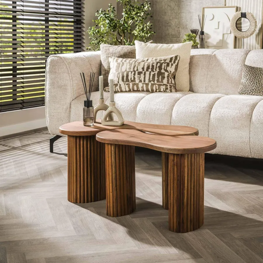 WoonStijl Salontafel set van 2 fuse Discount