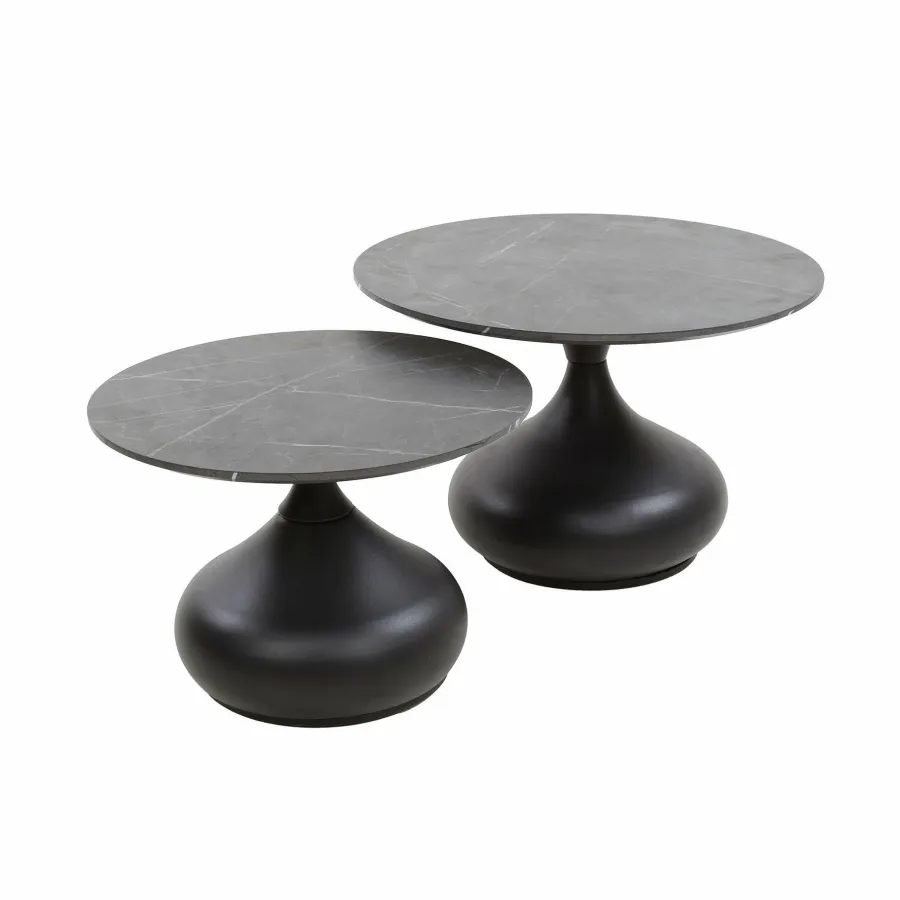 WoonStijl Salontafel set van 2 drop shape Online