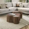 WoonStijl Salontafel set van 2 shamrock Maya teak Outlet