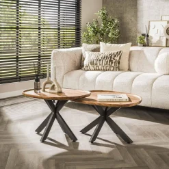 WoonStijl Salontafel set van 2 spider Outlet