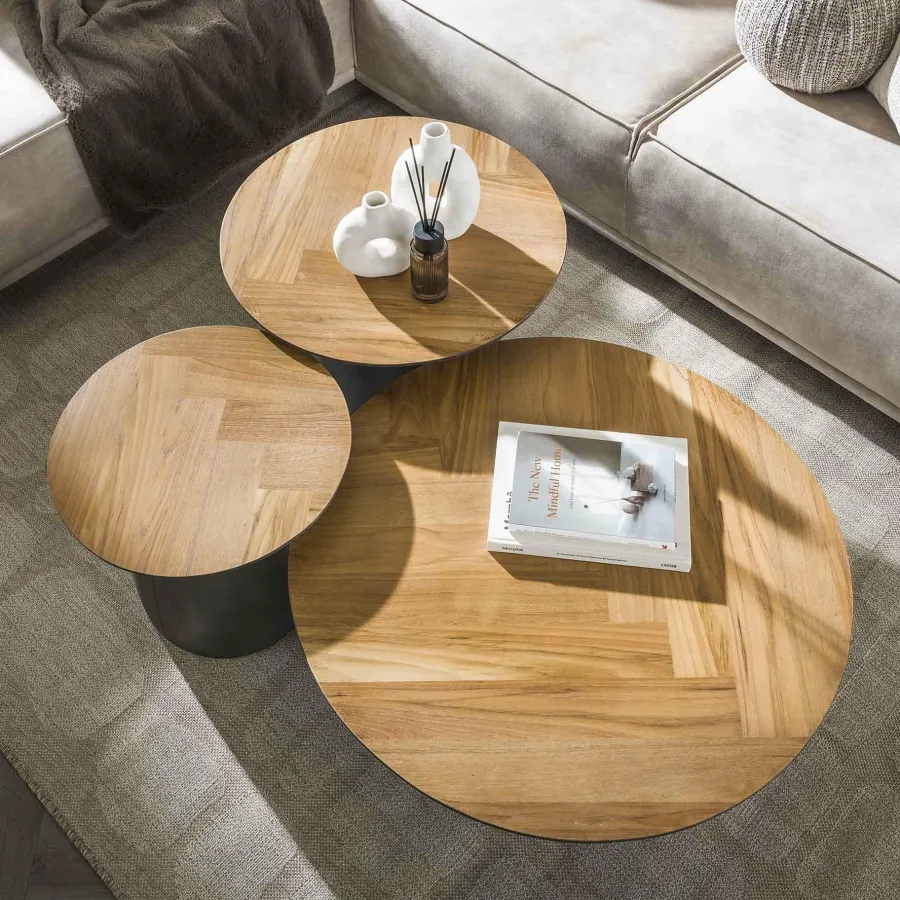 WoonStijl Salontafel set van 3 infinite Outlet