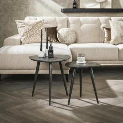 WoonStijl Salontafel set van 2 driehoek organisch Discount