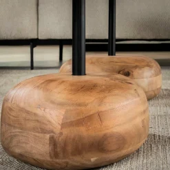 WoonStijl Salontafel set van 2 driehoekig blad New