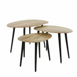 WoonStijl Salontafel set van 3 Acacia organisch Online