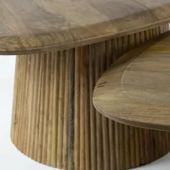 WoonStijl Salontafel set van 2 wave driehoekig blad Sale