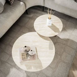 WoonStijl Salontafel set van 2 Romano rechthoekige poot Sale