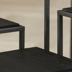 WoonStijl Salontafel set van 4 Teca black
