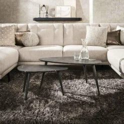 WoonStijl Salontafel set van 2 pear shaped organisch New