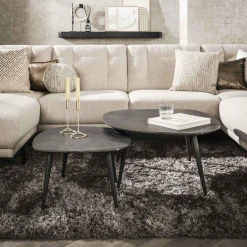 WoonStijl Salontafel set van 2 Rock shaped organisch Online