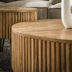 WoonStijl Salontafel set van 2 wave rond Sale