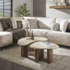 WoonStijl Salontafel set van 2 organic ceramic Best