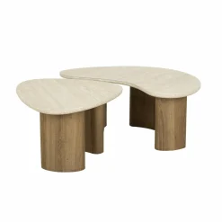 WoonStijl Salontafel set van 2 organic ceramic Best