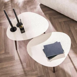 WoonStijl Salontafel Stone - set van 2 driehoekig Outlet