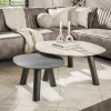 WoonStijl Salontafel Twin log set van 2 salontafels