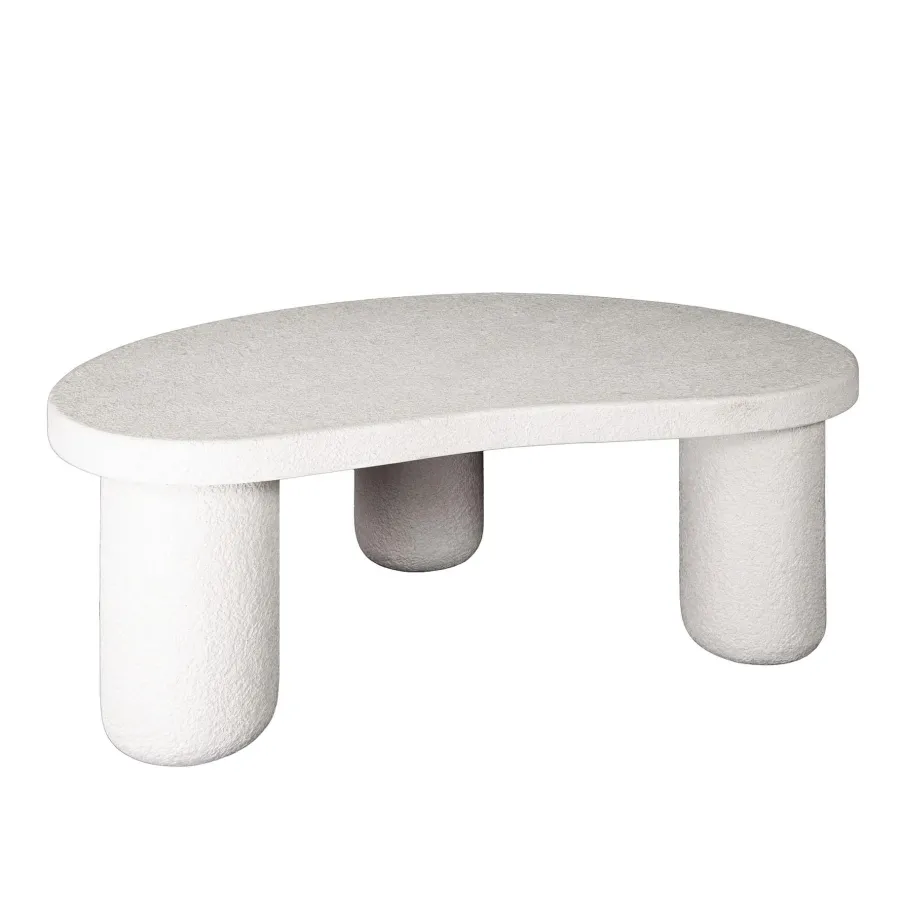 WoonStijl Salontafel XL kiezel organisch New