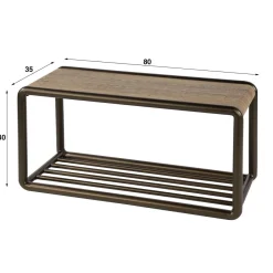 WoonStijl Schoenenbank Luno 80 cm breed New
