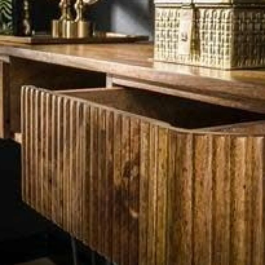 WoonStijl Sidetable / kaptafel Wave met 2 lades Best