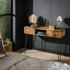 WoonStijl Sidetable / kaptafel Wave met 2 lades Best