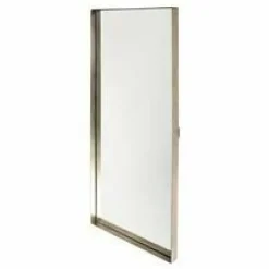 WoonStijl Spiegel 40x100 opstaande rand goudkleurig Best