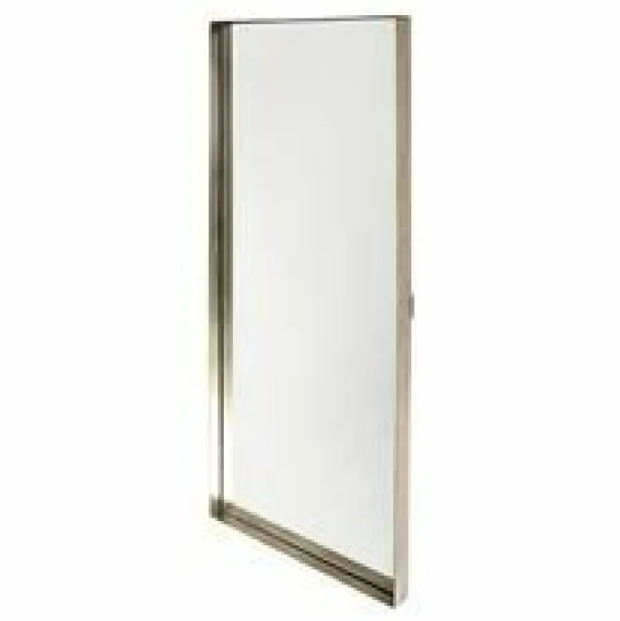 WoonStijl Spiegel 40x100 opstaande rand goudkleurig Best