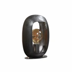 WoonStijl Tafellamp Arch M Zwart nikkel Outlet