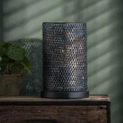 WoonStijl Tafellamp armor tube / Zwart bruin Online