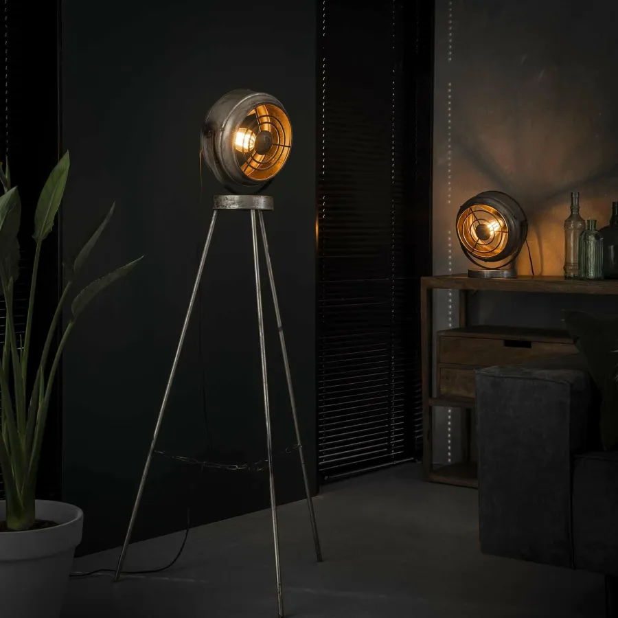 WoonStijl Tafellamp beam/Oud zilver Discount