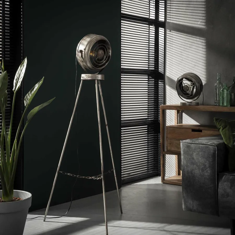 WoonStijl Tafellamp beam/Oud zilver Discount