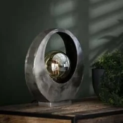 WoonStijl Tafellamp full moon / oud zilver New