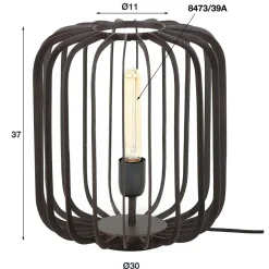 WoonStijl Tafellamp 1L capitol