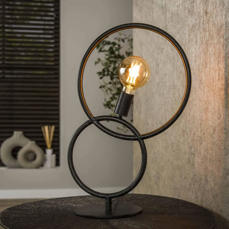 WoonStijl Tafellamp 1L Loop Hot