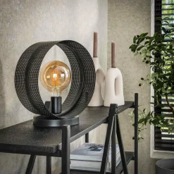 WoonStijl Tafellamp 1L ring geperforeerd Online
